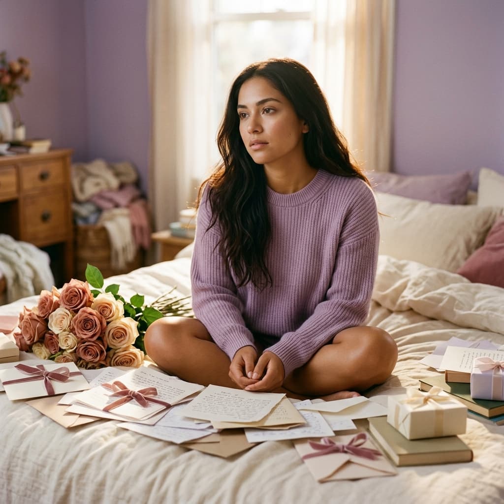 Ilustración de cerebro con dopamina y oxitocina en contexto de love bombing