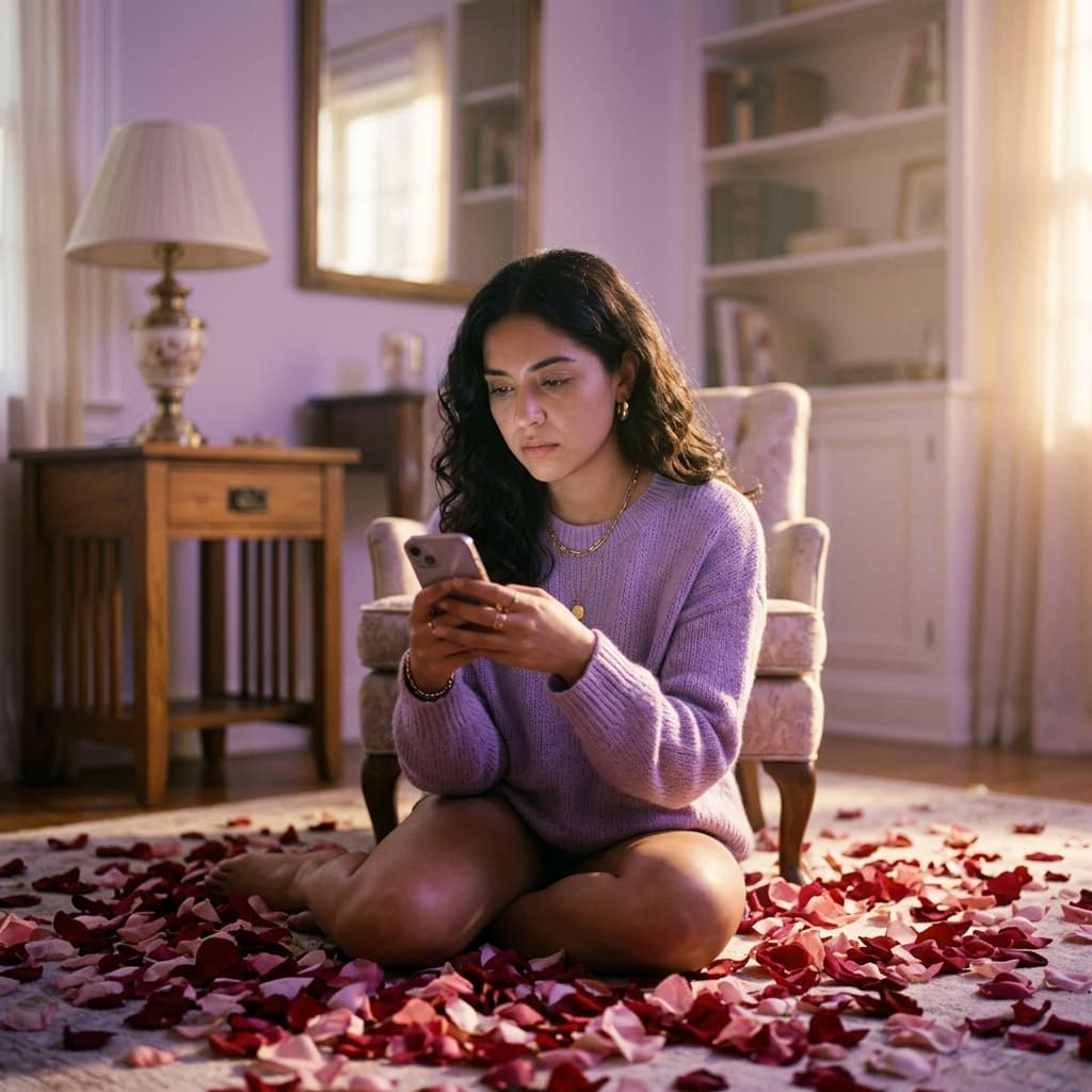 Mujer reflexionando sobre manipulación emocional narcisista